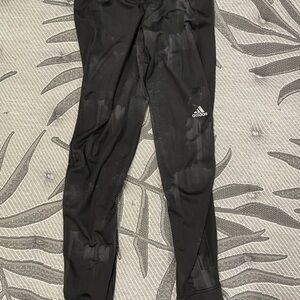 Adidas Women Black Leggings